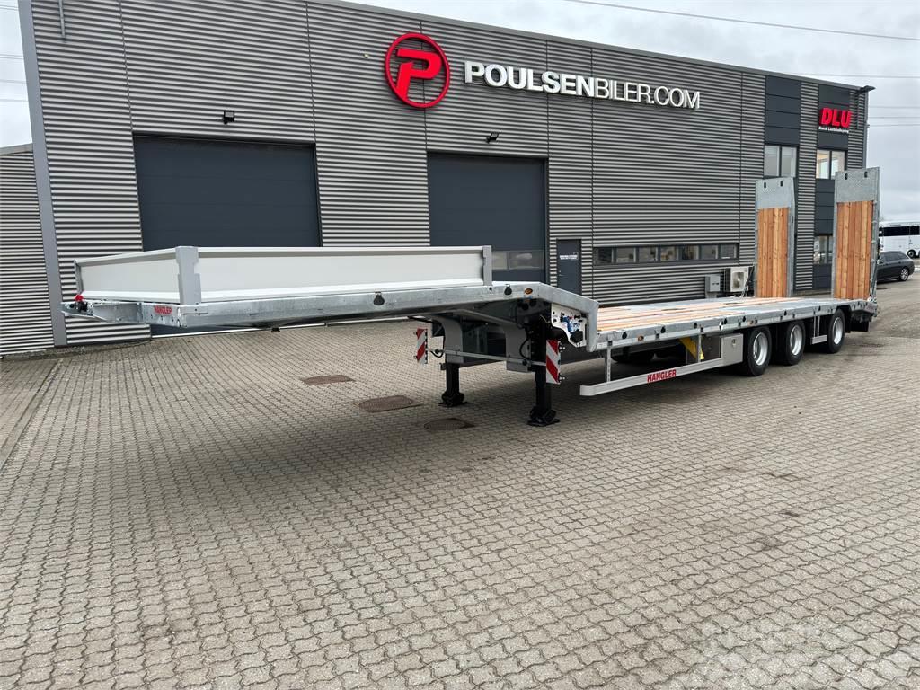 Hangler 3-aks 2,80m ramper Low loader-semi-trailers