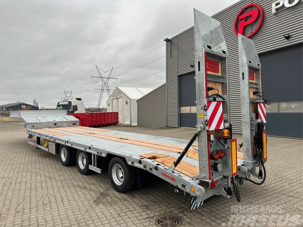 Hangler 3-aks 2,80m ramper Low loader-semi-trailers