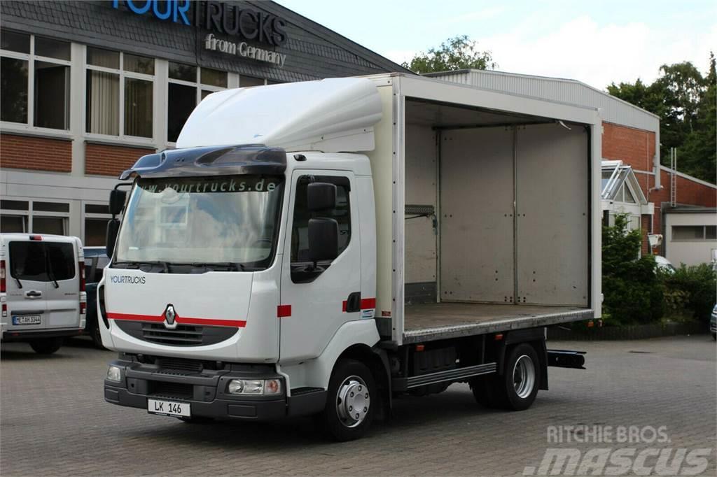 Renault Midlum Koffer 4,1m seitliches Rolltor + Tür Box body trucks
