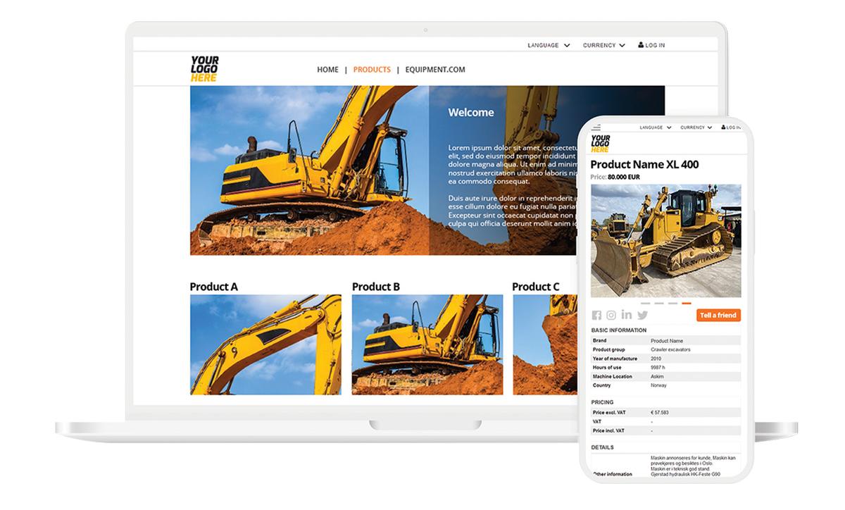 Markalı web mağazası