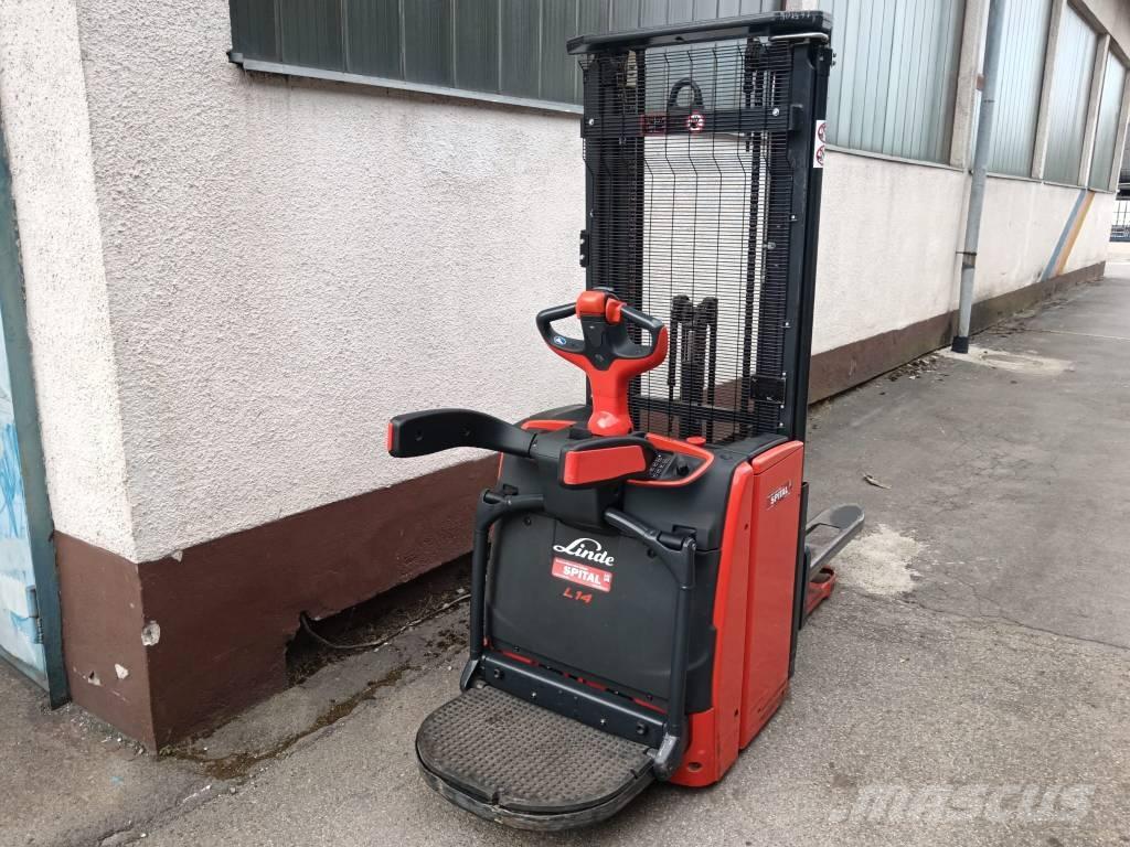 Linde L14AP Yaya kumandali istif makinasi