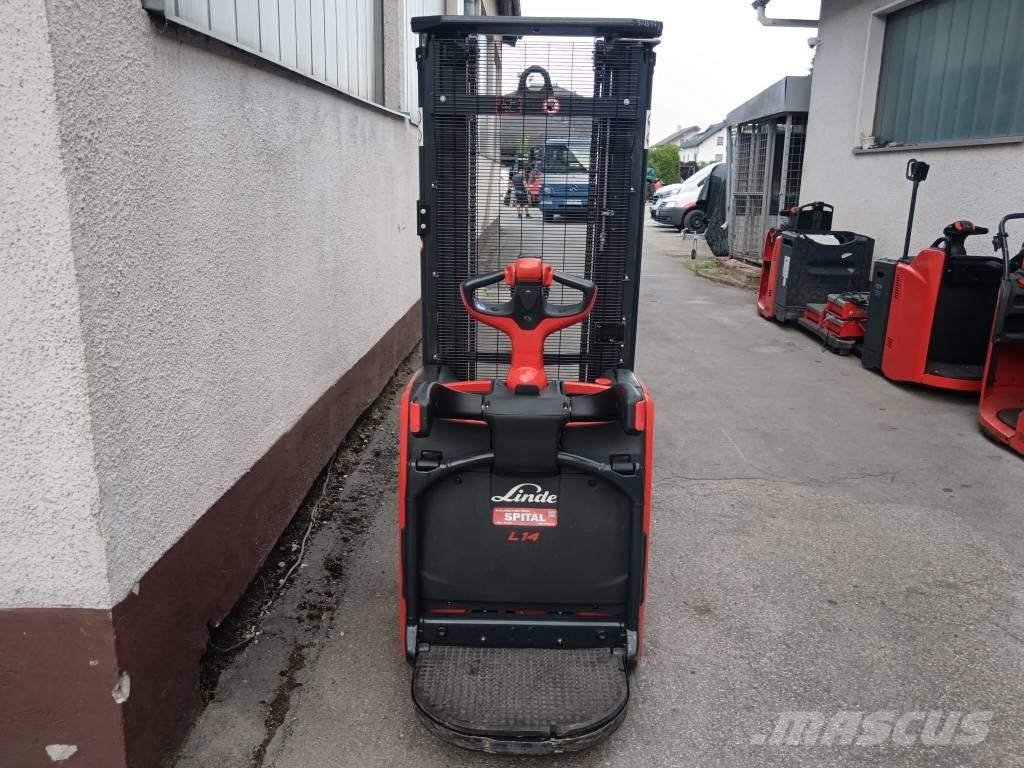 Linde L14AP Yaya kumandali istif makinasi