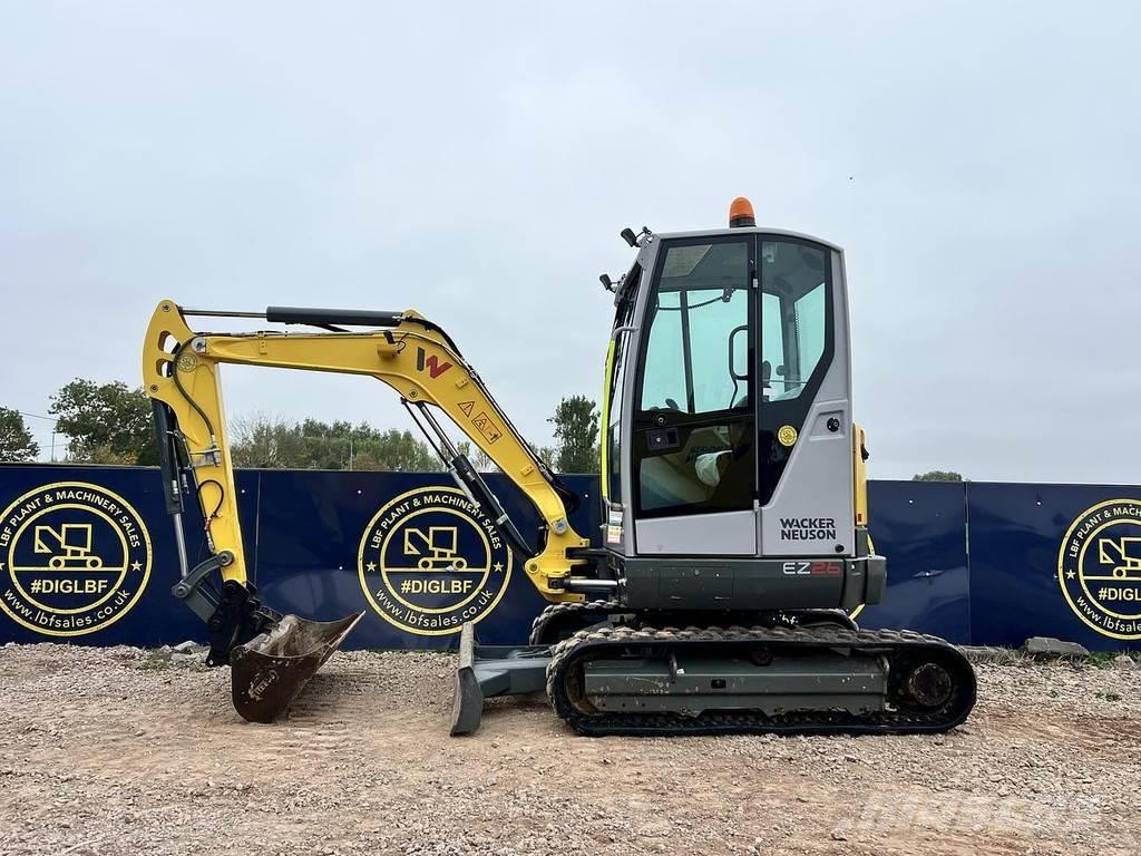 Wacker Neuson EZ26 Mini ekskavatörler, 7 tona dek