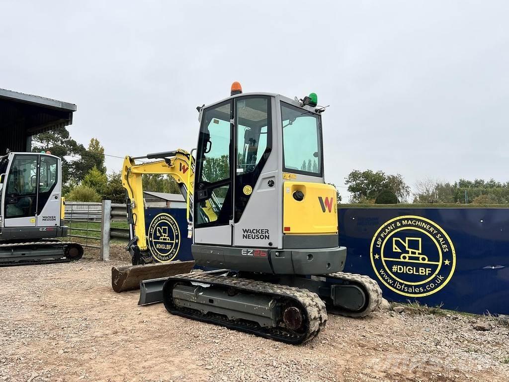 Wacker Neuson EZ26 Mini ekskavatörler, 7 tona dek