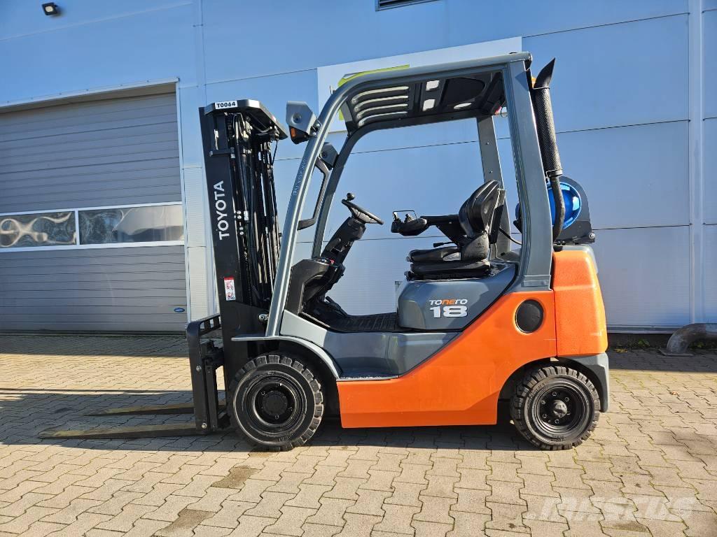 Toyota 8FGF18F LPG'li forkliftler