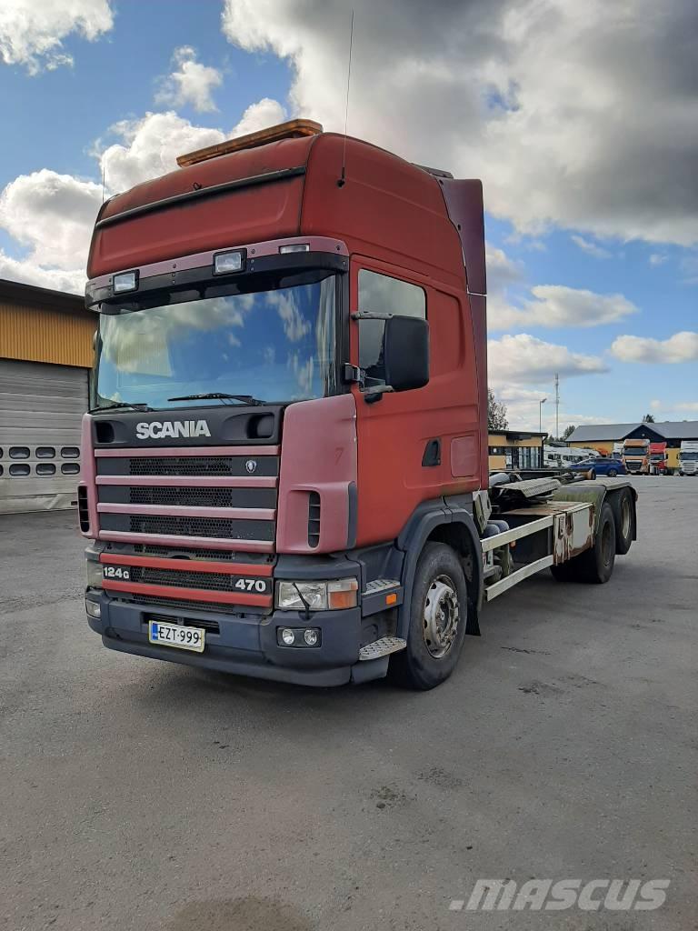 Scania R 124 Vinçli kamyonlar