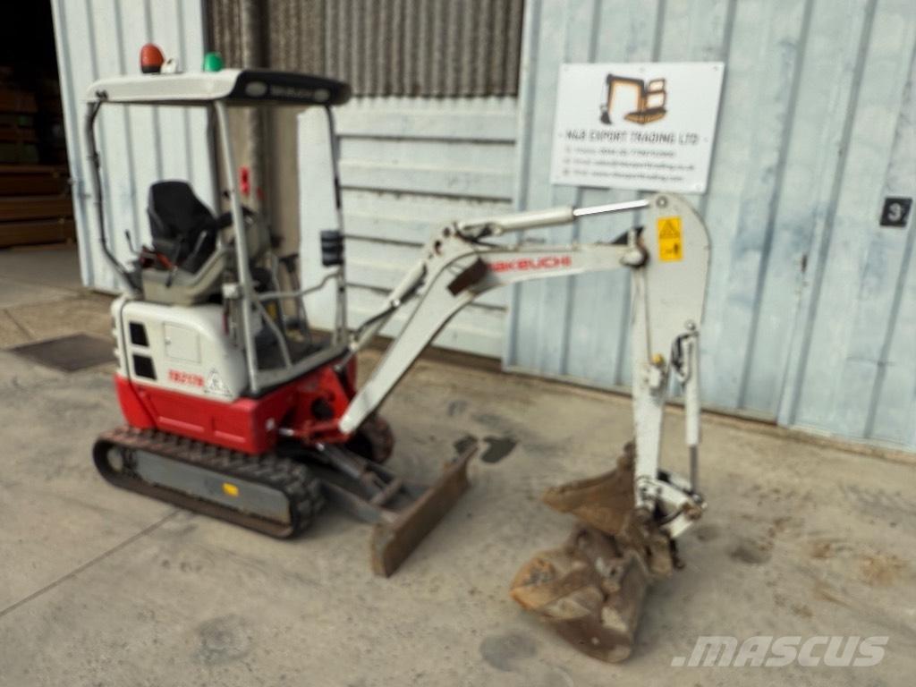 Takeuchi TB 217 R Mini ekskavatörler, 7 tona dek