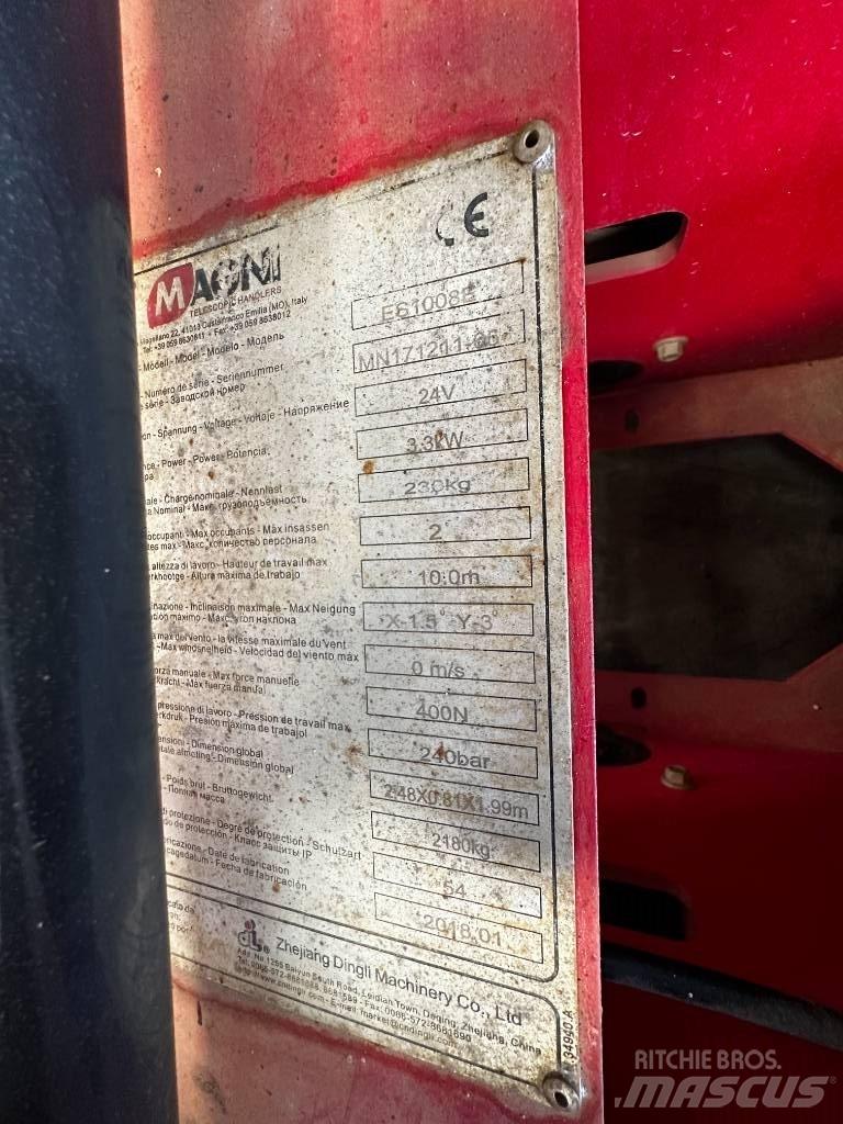 Magni ES 1008 E Makasli platformlar