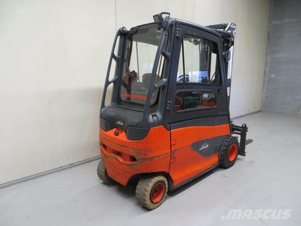Linde E30 Elektrikli forkliftler