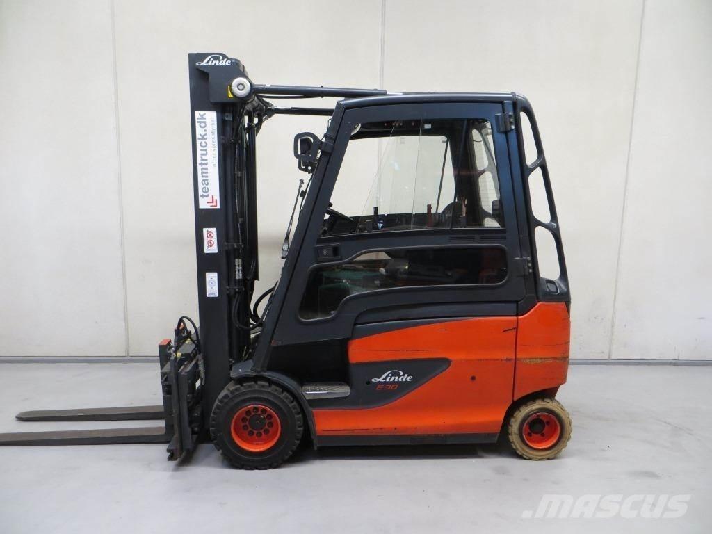 Linde E30 Elektrikli forkliftler