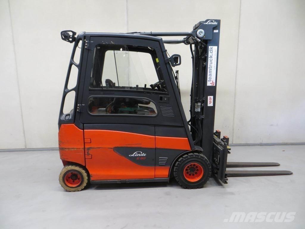 Linde E30 Elektrikli forkliftler