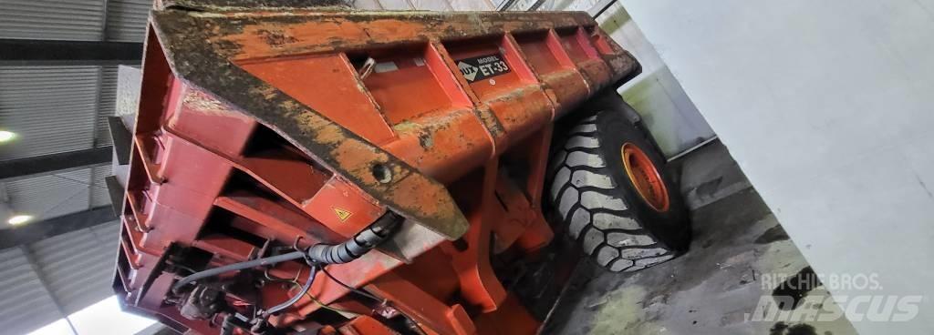  Dux ET-33 Yer Altı Maden Kamyonları