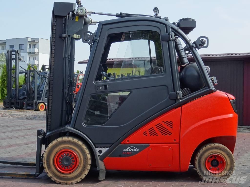 Linde H30T-02 LPG'li forkliftler