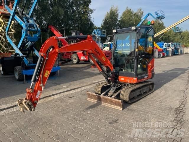 Kubota KX 027 Mini ekskavatörler, 7 tona dek