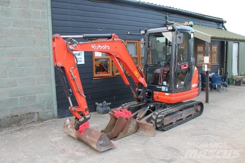 Kubota KX 61-3 Mini ekskavatörler, 7 tona dek