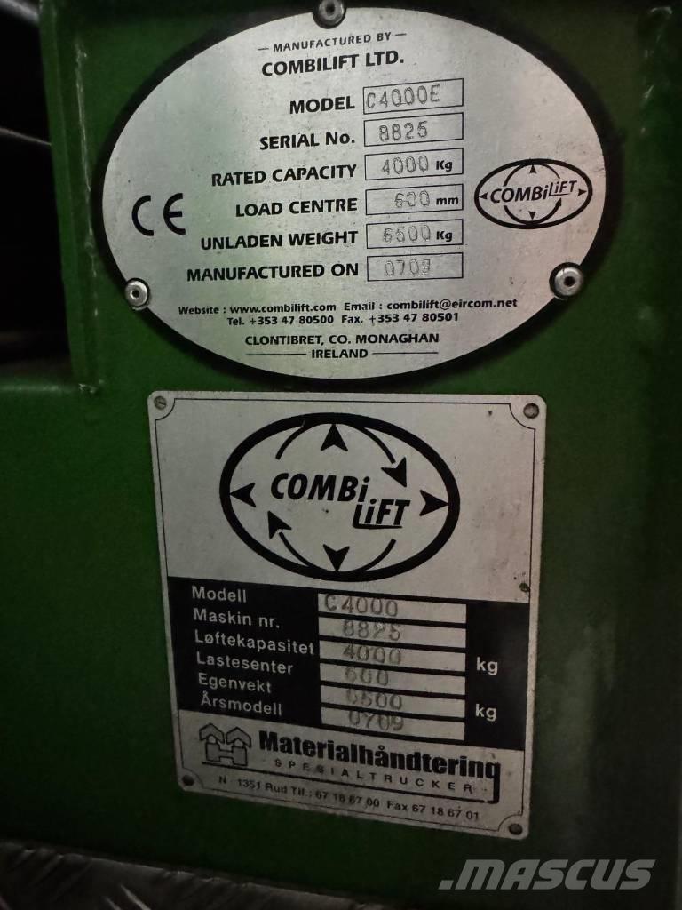 Combilift C 4000 E Sideloader - dört yönlü forkliftler