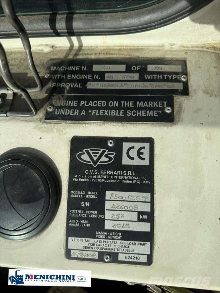 CVS Ferrari F500 Konteyner istifleyiciler - reach stacker