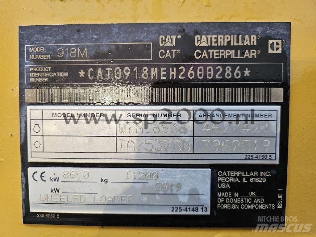 CAT 918 M Tekerlekli yükleyiciler