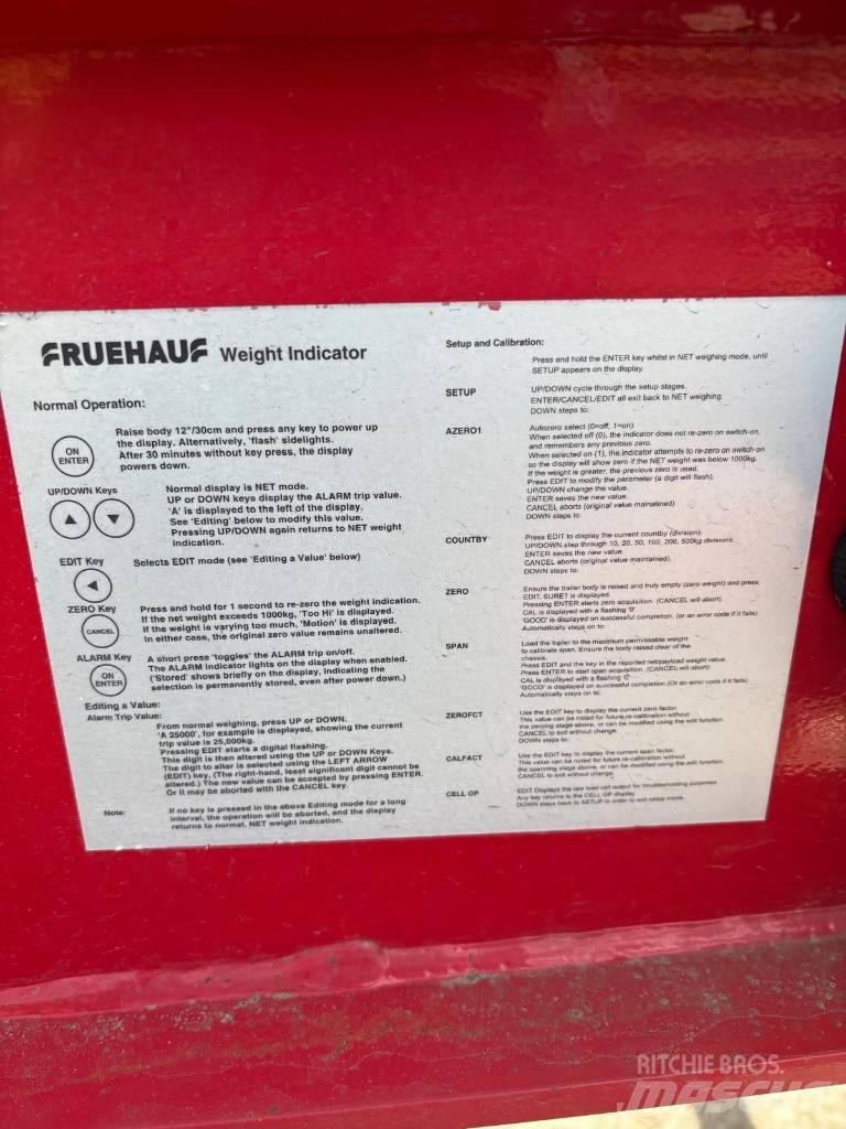 Fruehauf Halfpipe Damperli çekiciler