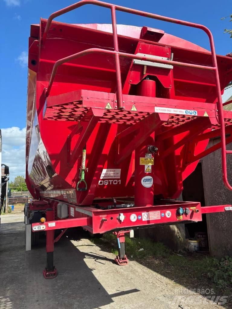 Fruehauf Halfpipe Damperli çekiciler