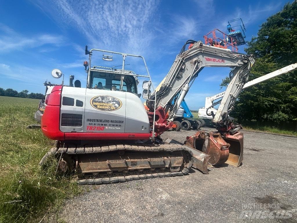 Takeuchi TB2150 Paletli ekskavatörler
