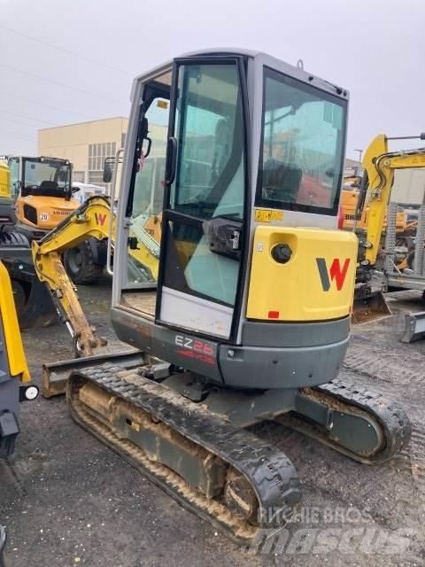 Wacker EZ26 Mini ekskavatörler, 7 tona dek