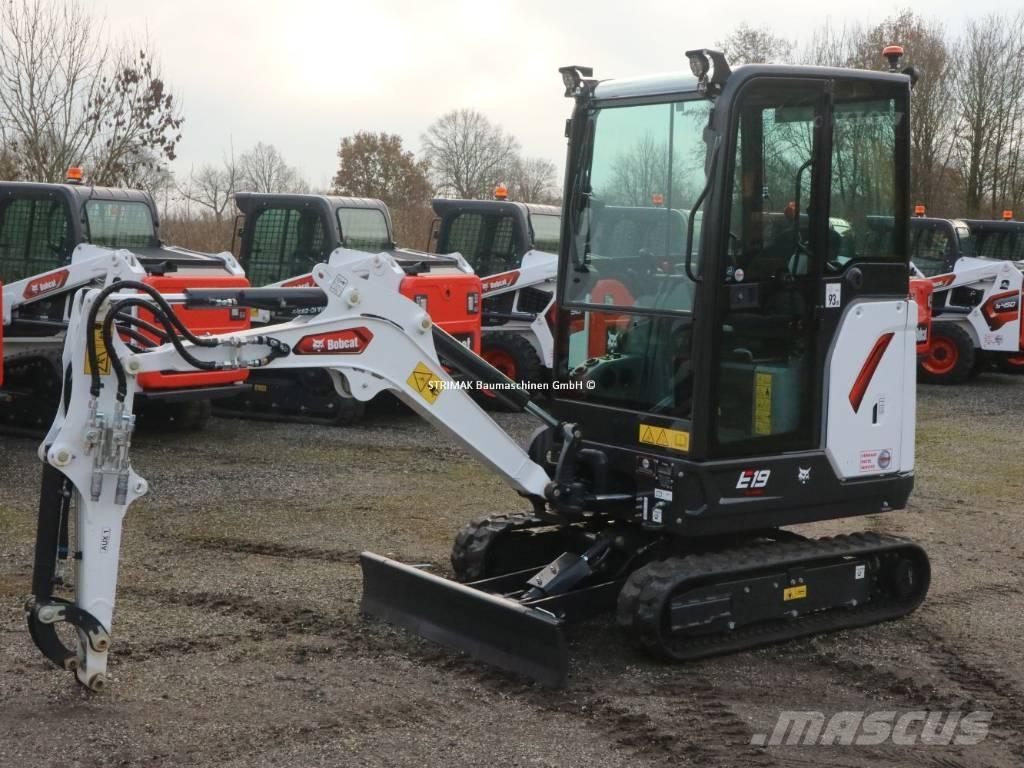Bobcat E 19 R2 Mini ekskavatörler, 7 tona dek