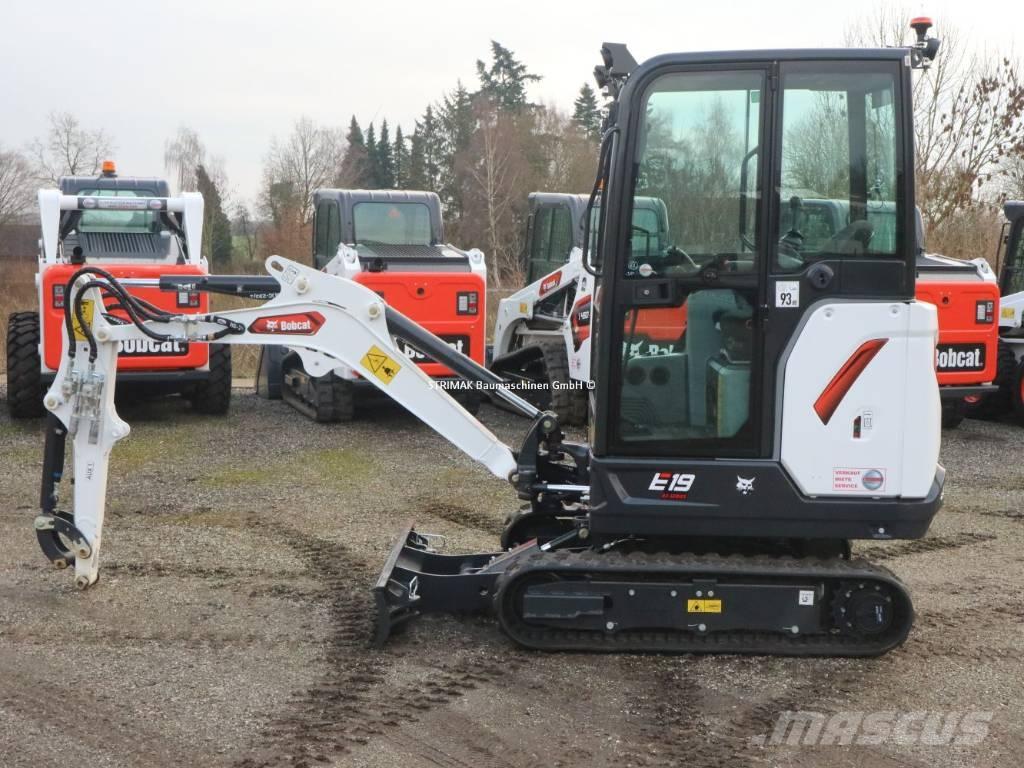 Bobcat E 19 R2 Mini ekskavatörler, 7 tona dek