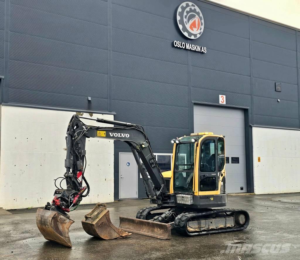 Volvo ECR 58 Mini ekskavatörler, 7 tona dek