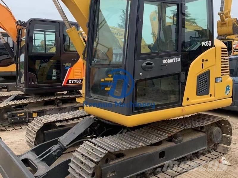 Komatsu PC 60-8 Mini ekskavatörler, 7 tona dek
