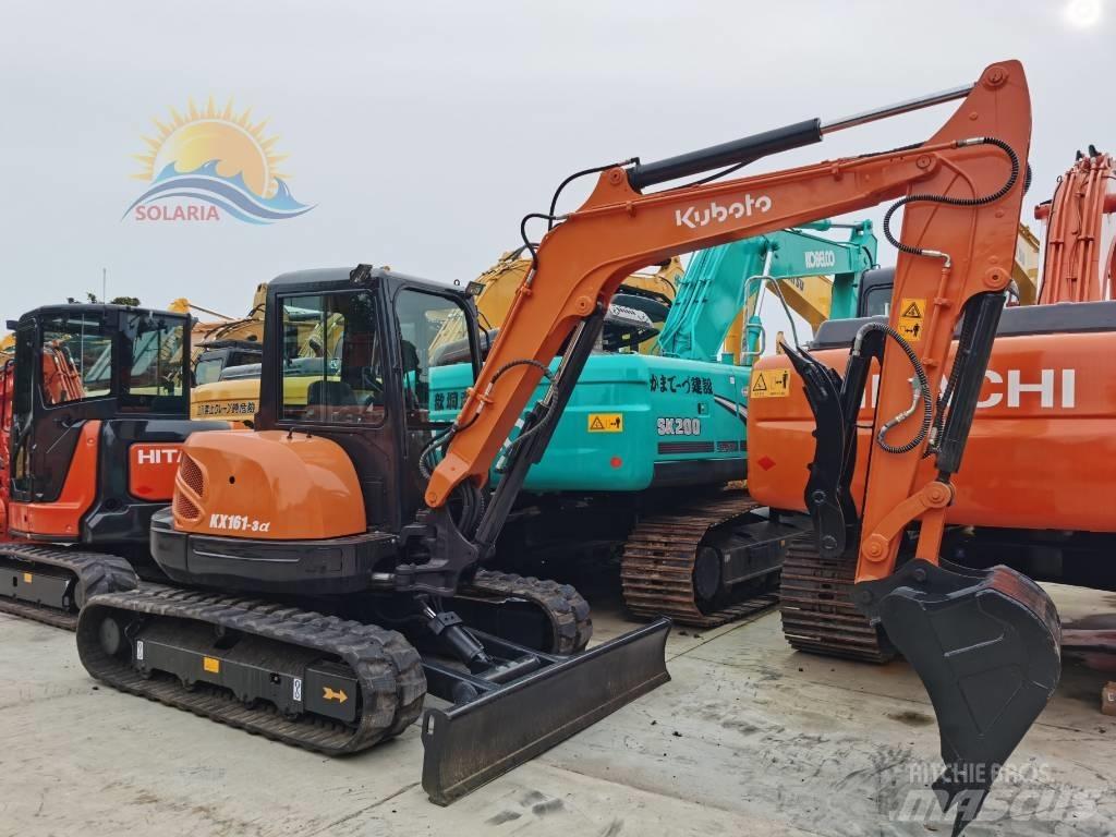 Kubota KX 161-3 Mini ekskavatörler, 7 tona dek