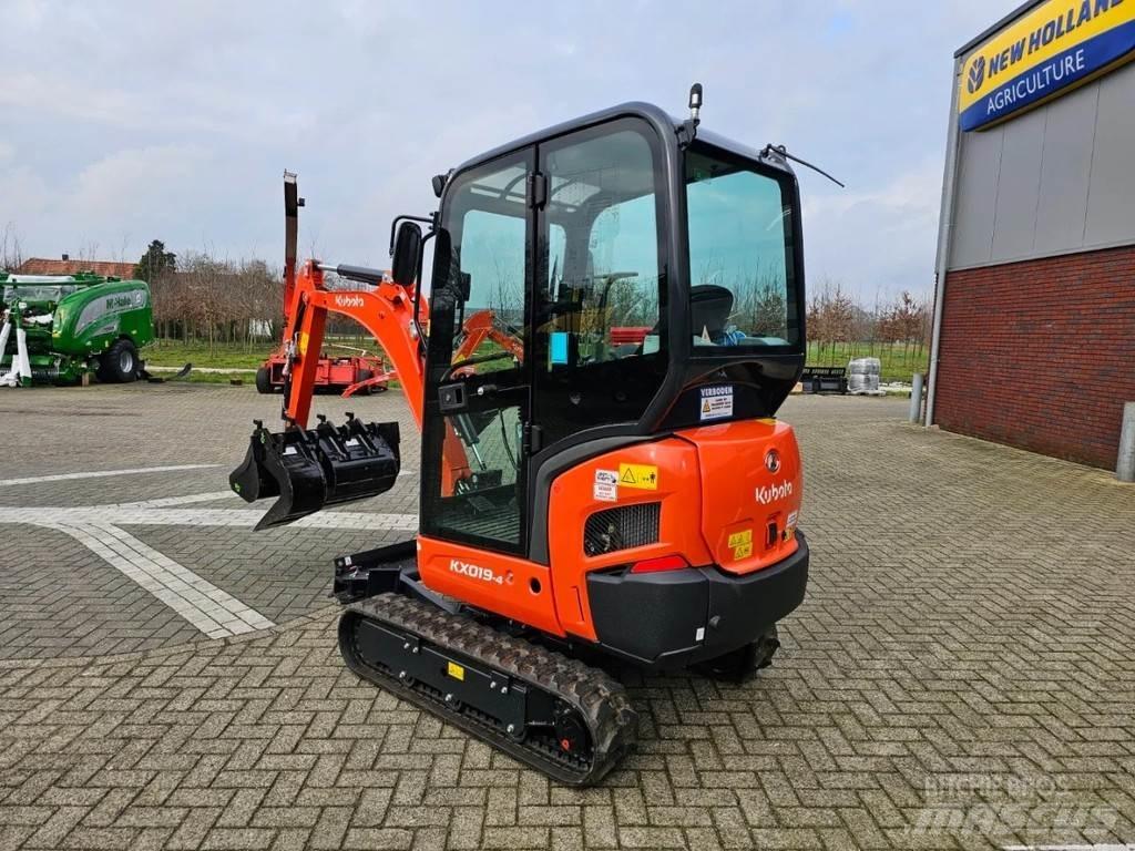 Kubota KX019-4 Mini ekskavatörler, 7 tona dek