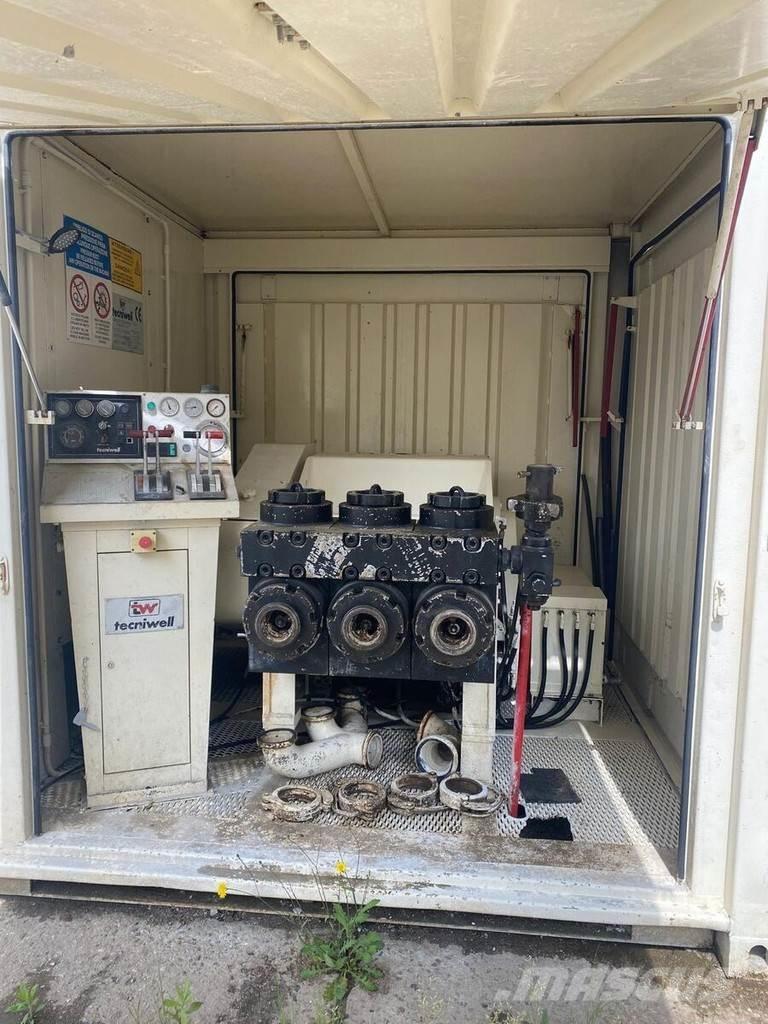  Tecniwell TW 400 Beton pompaları