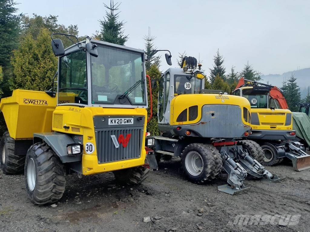 Wacker Neuson EW100 Lastik tekerli ekskavatörler