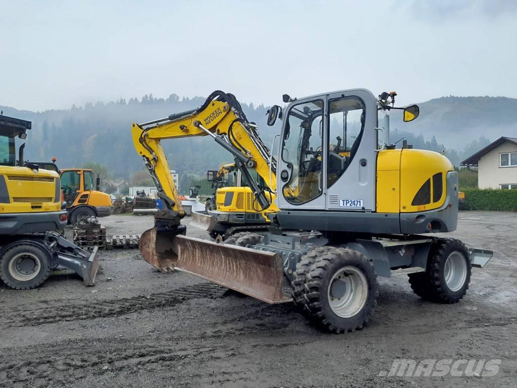Wacker Neuson EW100 Lastik tekerli ekskavatörler
