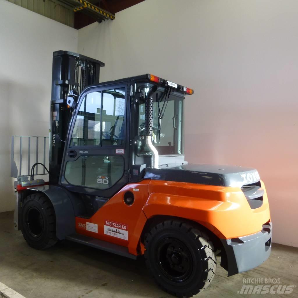 Toyota 8FD80N Dizel forkliftler