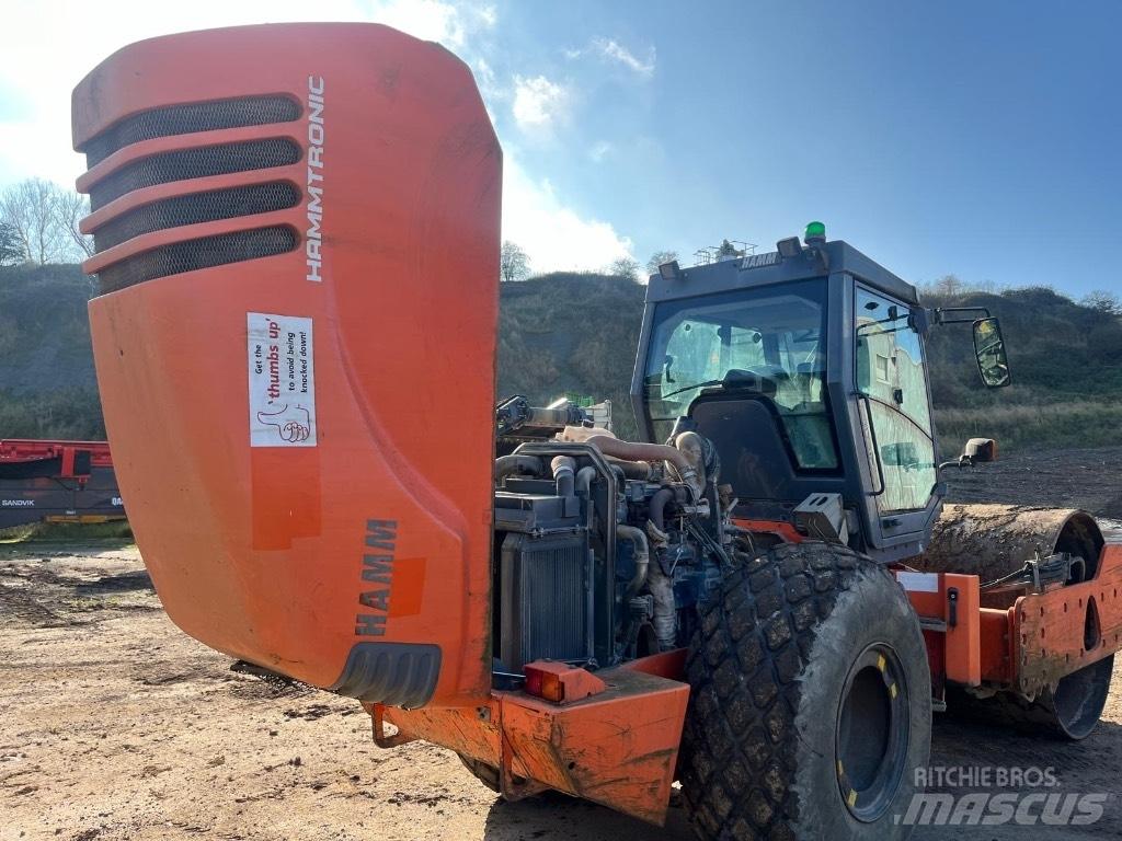 Hamm 3412 HT Tek tamburlu silindirler