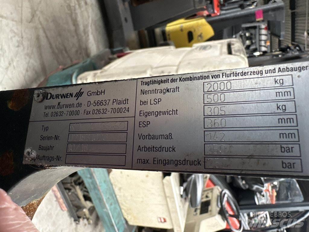 Durwen RZV20GS-S0 Çatallar