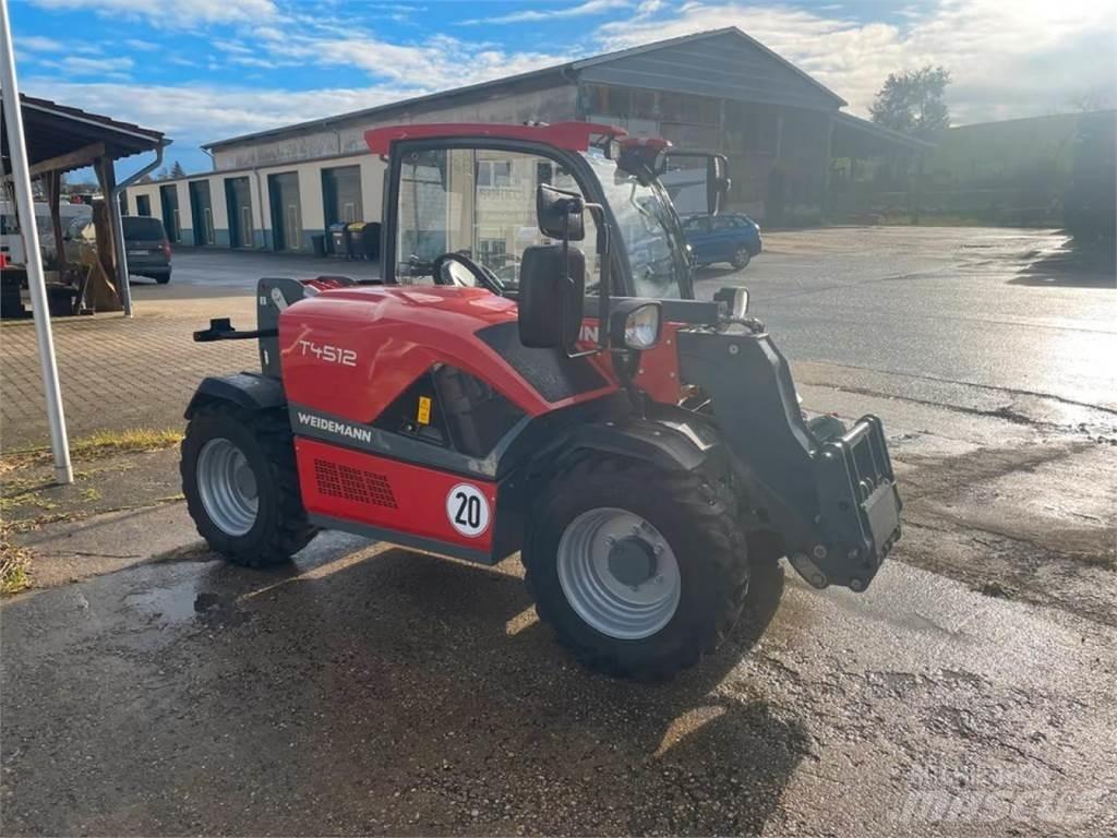Weidemann T4512 Teleskopik personel platformları