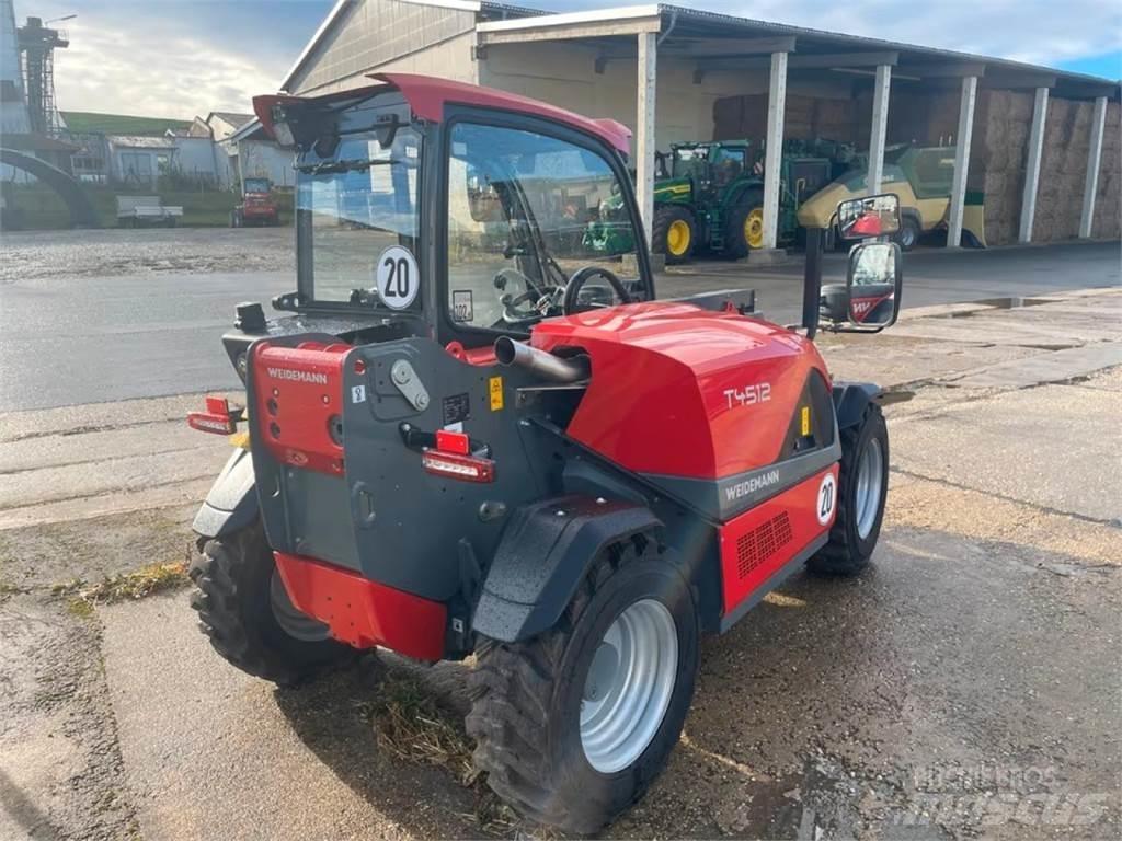 Weidemann T4512 Teleskopik personel platformları