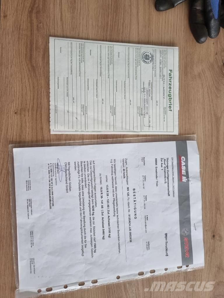 CASE MX 120 Traktörler