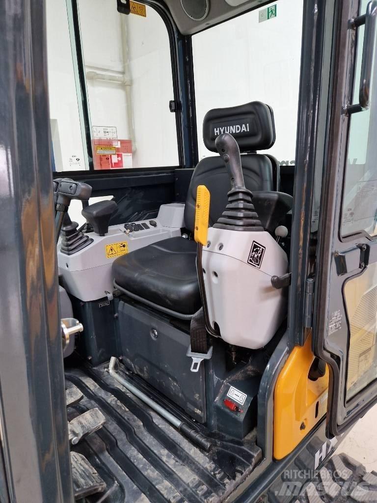 Hyundai HX19A Mini ekskavatörler, 7 tona dek