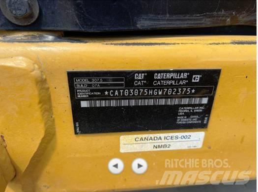 CAT 307.5 Paletli ekskavatörler