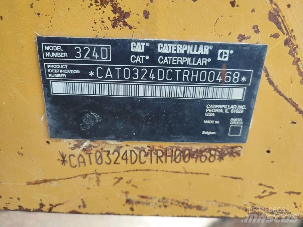 CAT 324 D Paletli ekskavatörler