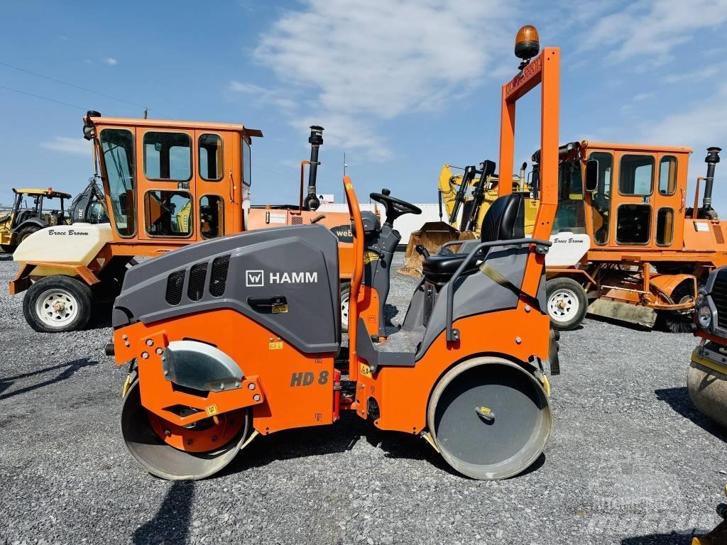 Hamm HD 8 VV Çift tamburlu silindirler