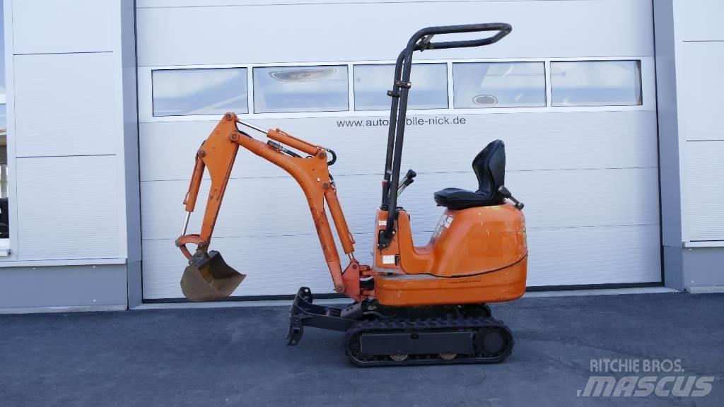 JCB 8008 CTS Mini ekskavatörler, 7 tona dek