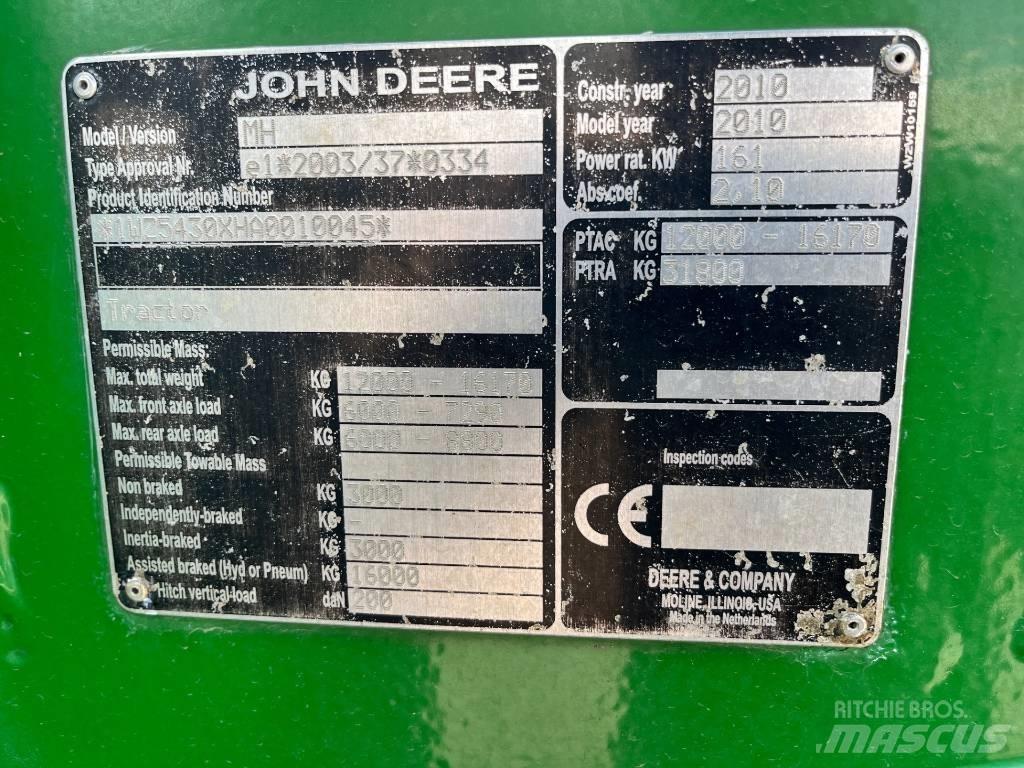 John Deere 5430 I Kendinden tahrikli pülverizatörler
