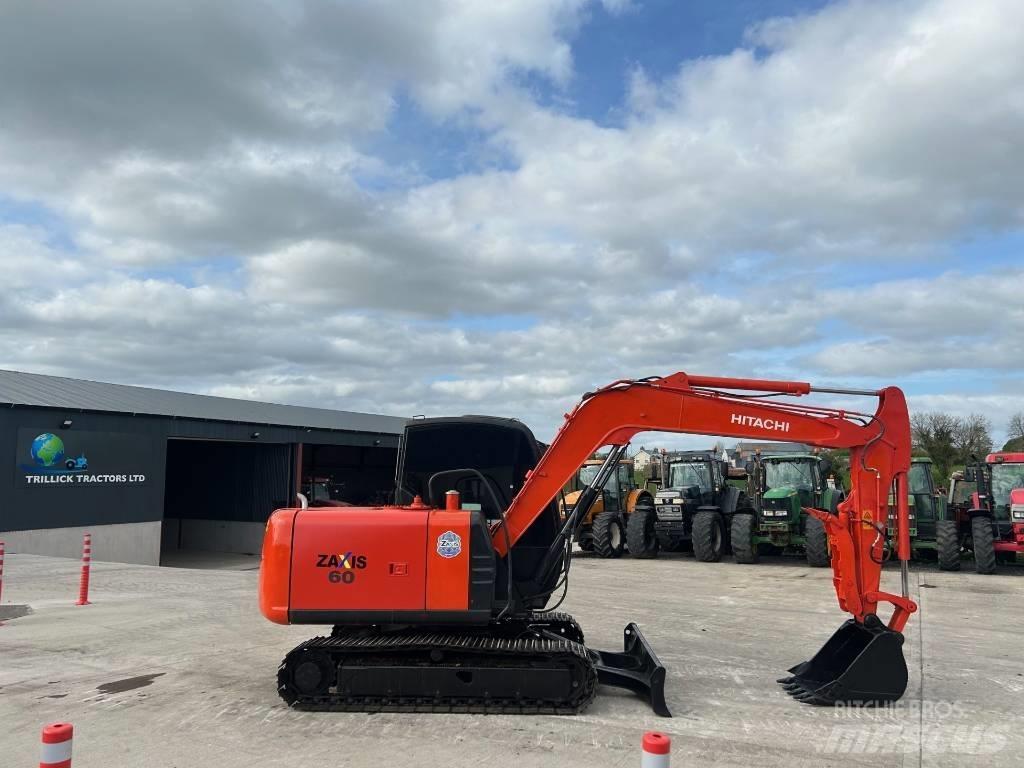 Hitachi Zaxis 60 Mini ekskavatörler, 7 tona dek