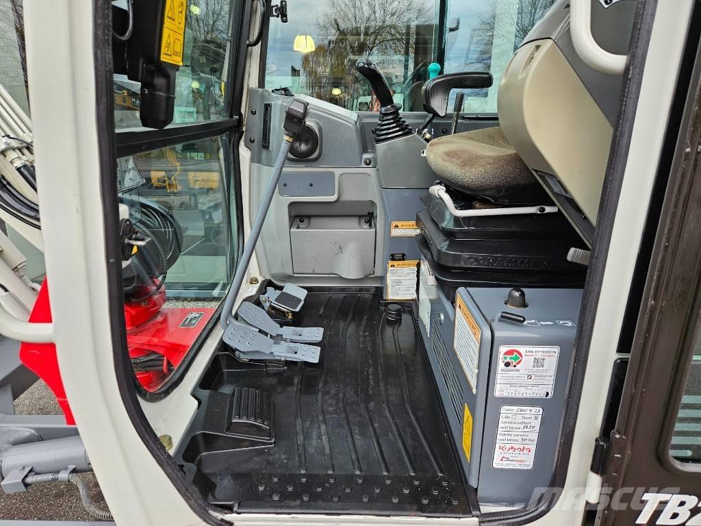 Takeuchi TB 235 Mini ekskavatörler, 7 tona dek