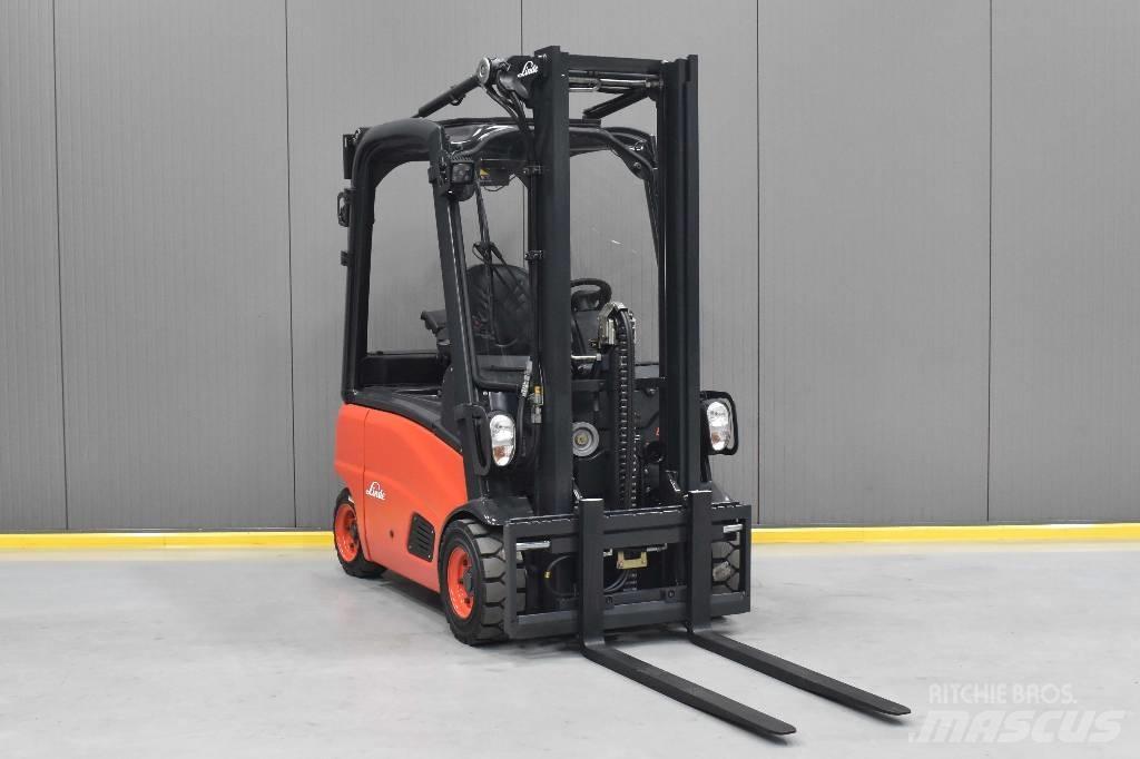 Linde E 16 P-01 Elektrikli forkliftler